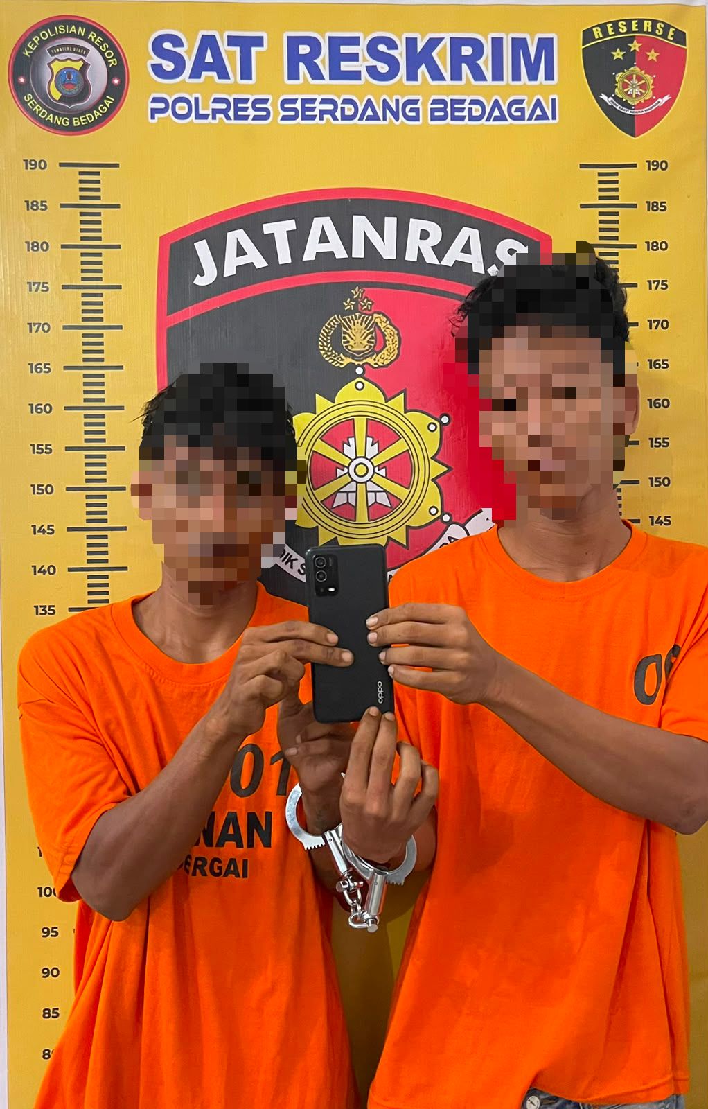 Gerak Cepat Tim URC Sat Reskrim Polres Sergai Ringkus Dua Pelaku Jambret di Sei Rampah