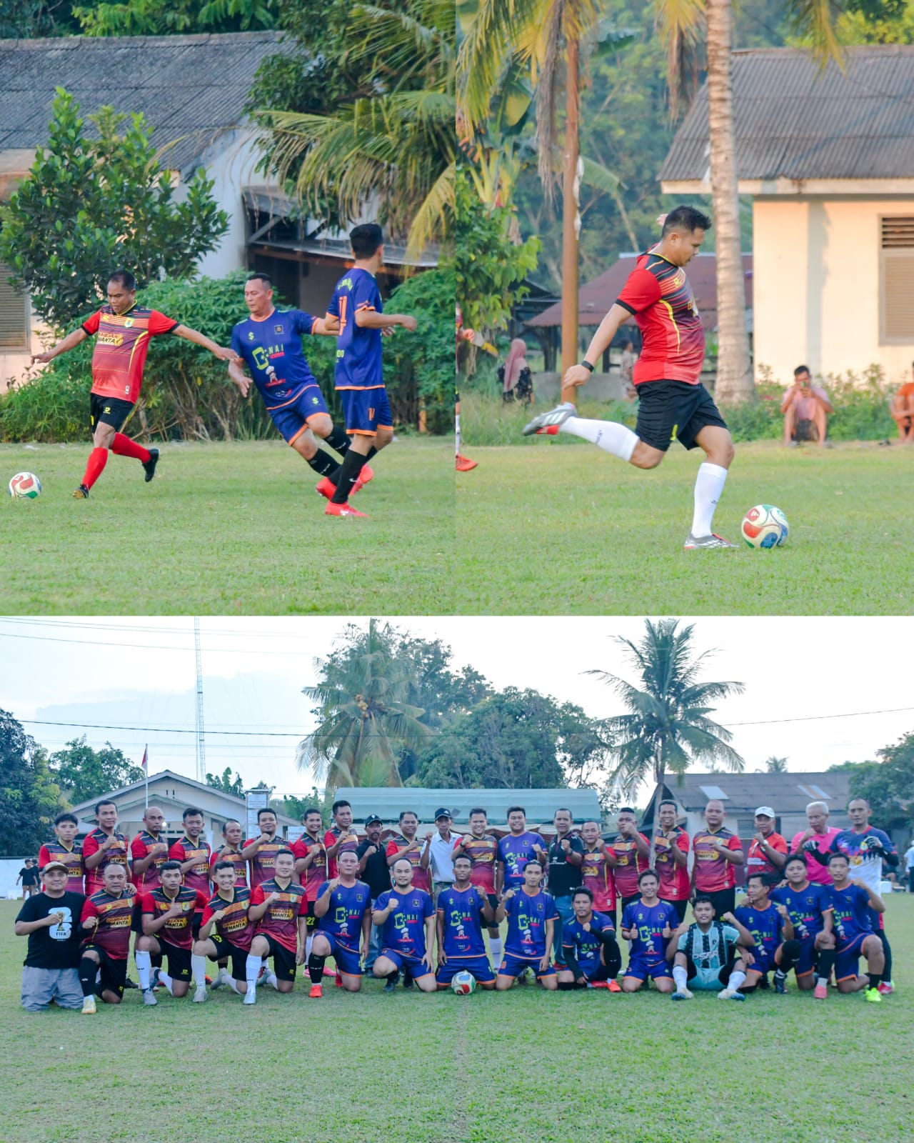 Diperkuat Bupati dan Wabup Dalam Roadshow Sepakbola, Sergai FC Ungguli Tebing Syahbandar FC Skor 4-1