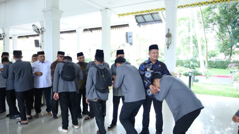 Wakil Bupati Asahan Sambut Kepulangan Kafilah MTQ, Raih Juara Umum V dan Bawa Pulang 24 Piala