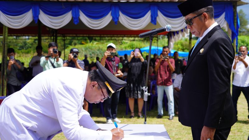 Bupati Tapanuli Utara Lantik 23 Pejabat di Lingkungan Pemerintah Kabupaten Tapanuli Utara