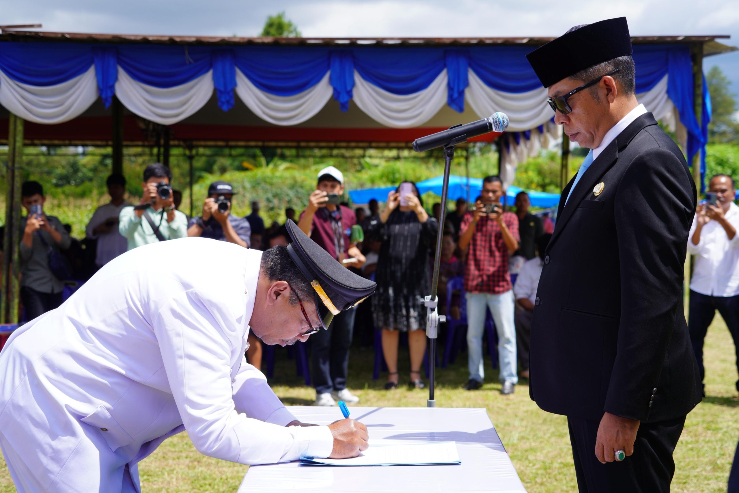 Bupati Tapanuli Utara Lantik 23 Pejabat di Lingkungan Pemerintah Kabupaten Tapanuli Utara