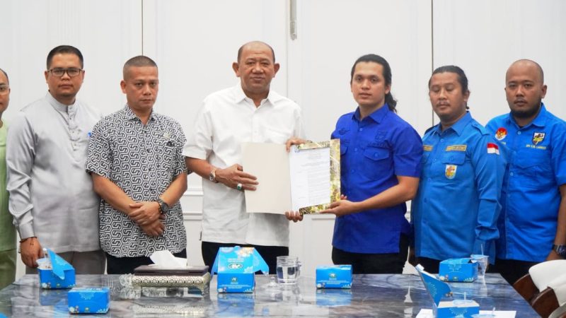 Bupati Syah Afandin Dukung KNPI Jadi Pemersatu Pemuda Langkat