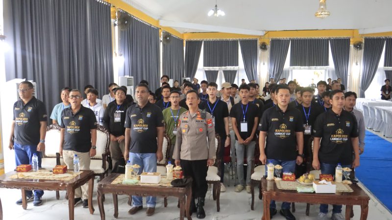 Turnamen Mobile Legends Kapolres Langkat Cup 2026,di Ikuti Ratusan Pelajar