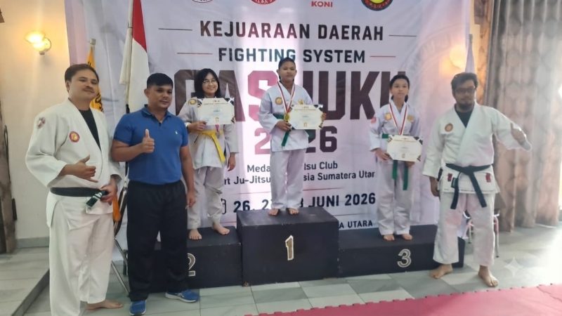 Semarak Kejurda Jujitsu Fighting System & Gashuku 2026 Warnai Kota Berastagi