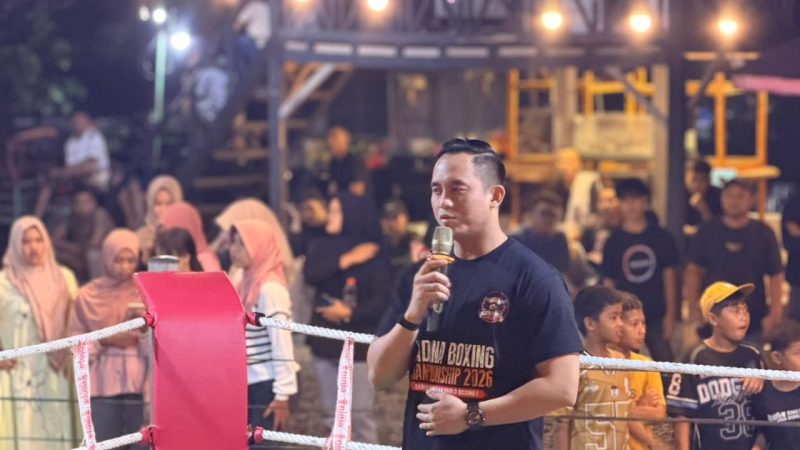Kapolres Madina Buka Madina Boxing, Janjikan Bersinambungan