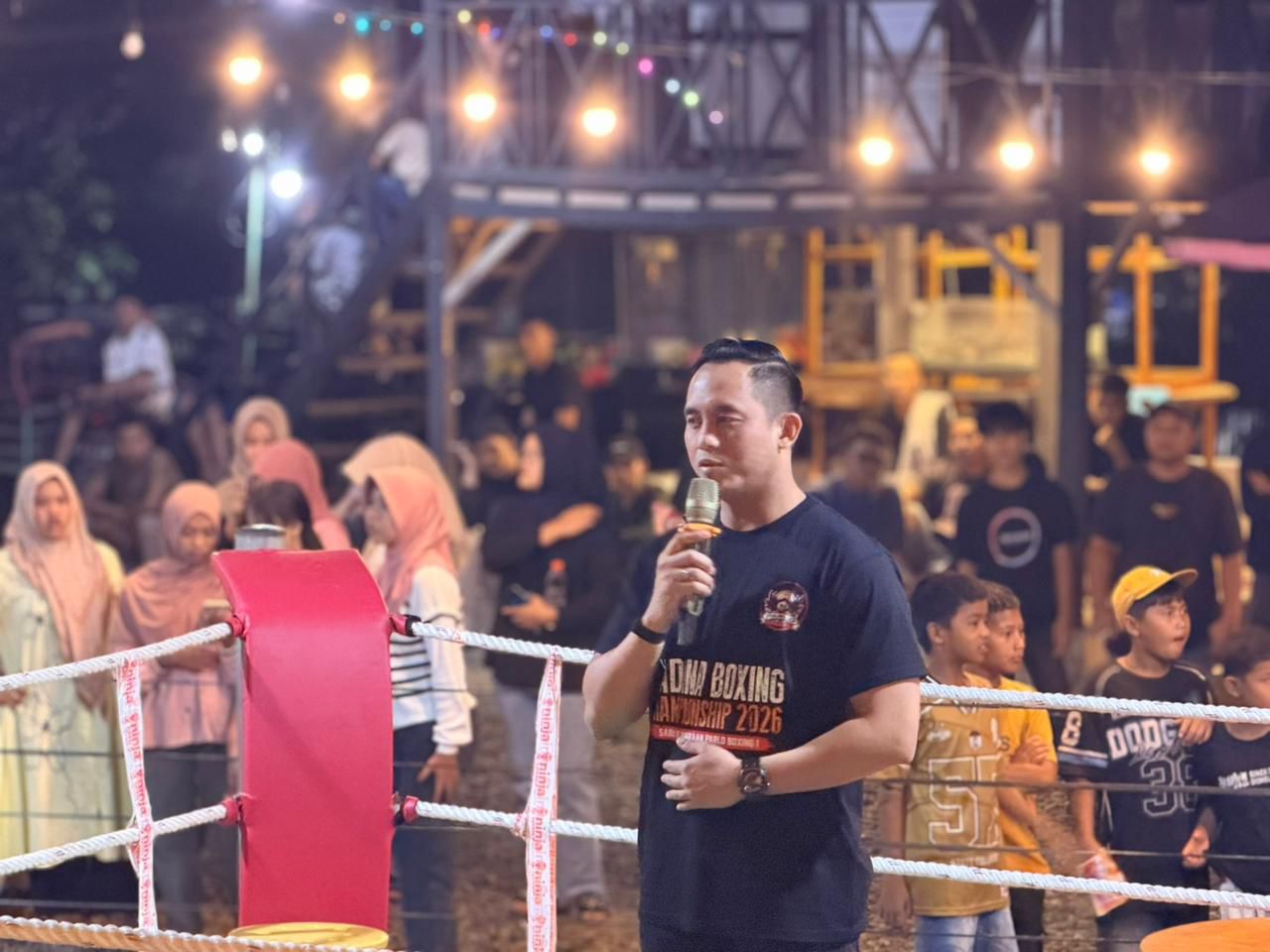 Kapolres Madina Buka Madina Boxing, Janjikan Bersinambungan