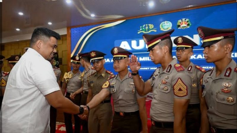 Bobby Nasution Tekankan Kekompakan kepada Taruna Akpol dan Akmil