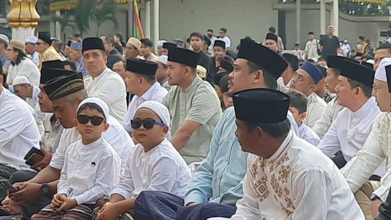 Gubernur Sumut Bobby Nasution Salat Idulfitri 1447 H Bersama Ribuan Masyarakat di Sergai