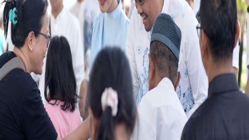 Gubernur Sumut Bobby Nasution Gelar Open House Idulfitri, Ribuan Warga Padati Rumah Dinas