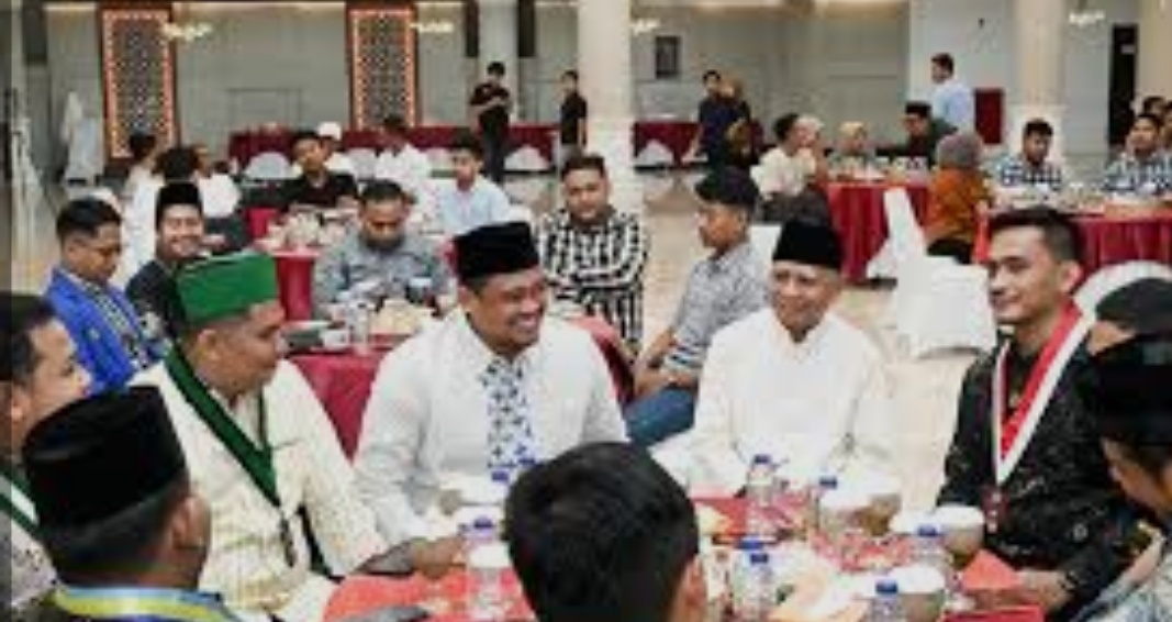 Buka Puasa Bersama Mahasiswa, Gubernur Bobby Nasution Ajak Lawan Narkoba