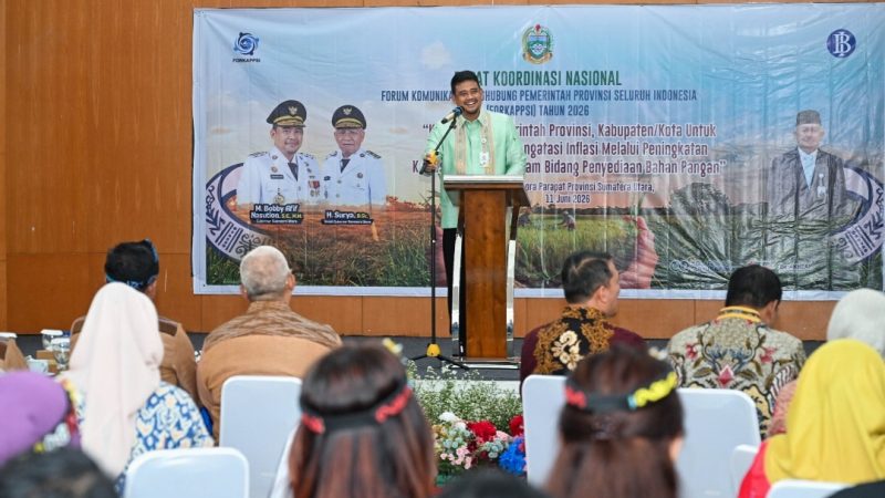 Bobby Nasution Ajak FORKAPPSI Perkuat Kerja Sama Antarprovinsi, Jaga Ketersediaan Pangan dan Kendalikan Inflasi
