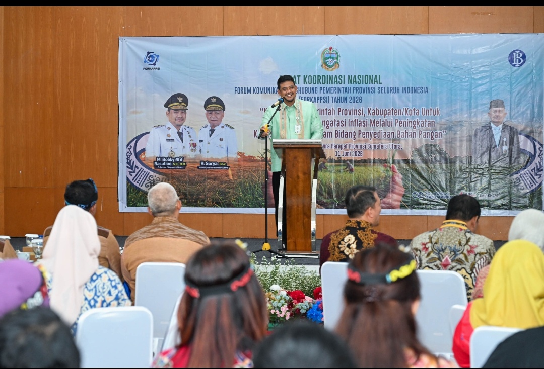 Bobby Nasution Ajak FORKAPPSI Perkuat Kerja Sama Antarprovinsi, Jaga Ketersediaan Pangan dan Kendalikan Inflasi
