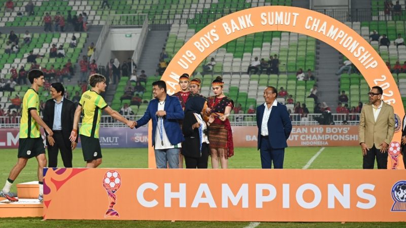 Australia Juara Piala AFF U-19 2026, Sumut Sukses Tunjukkan Kapasitas Tuan Rumah Internasional