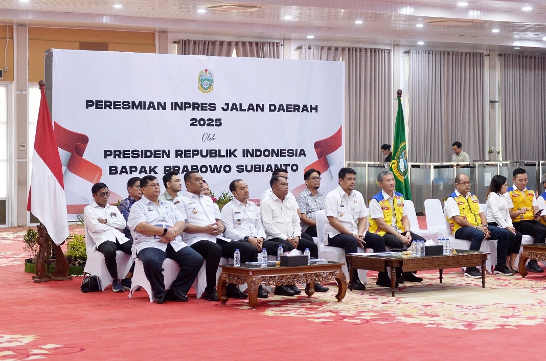 Bobby Nasution Hadiri Peresmian 1.151 Km Jalan Inpres, Empat Ruas di Sumut Turut Diresmikan
