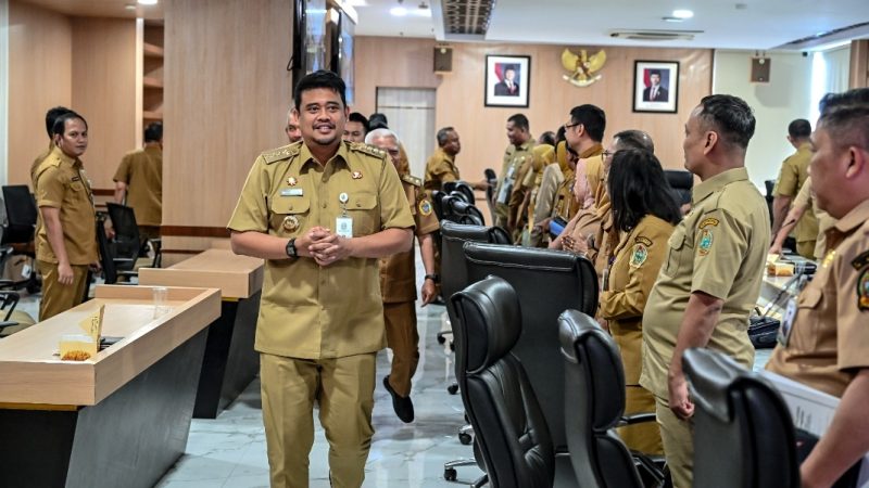 Gubernur Bobby Nasution Minta Realisasi Program Prioritas Daerah Dipercepat
