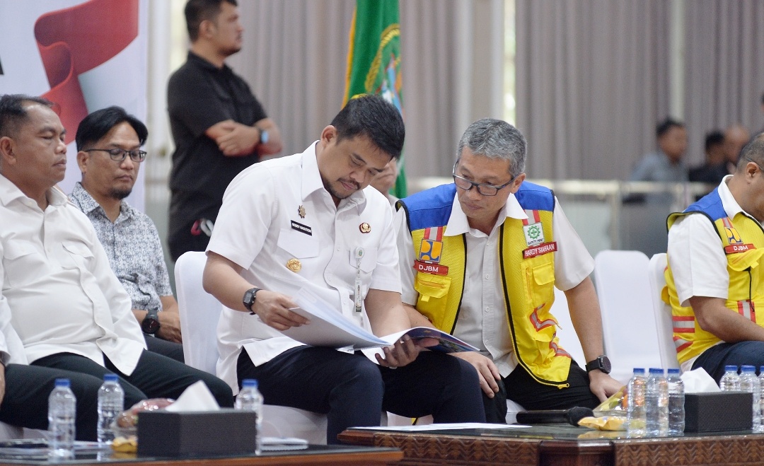 Bobby Nasution Hadiri Peresmian 1.151 Km Jalan Inpres, Empat Ruas di Sumut Turut Diresmikan