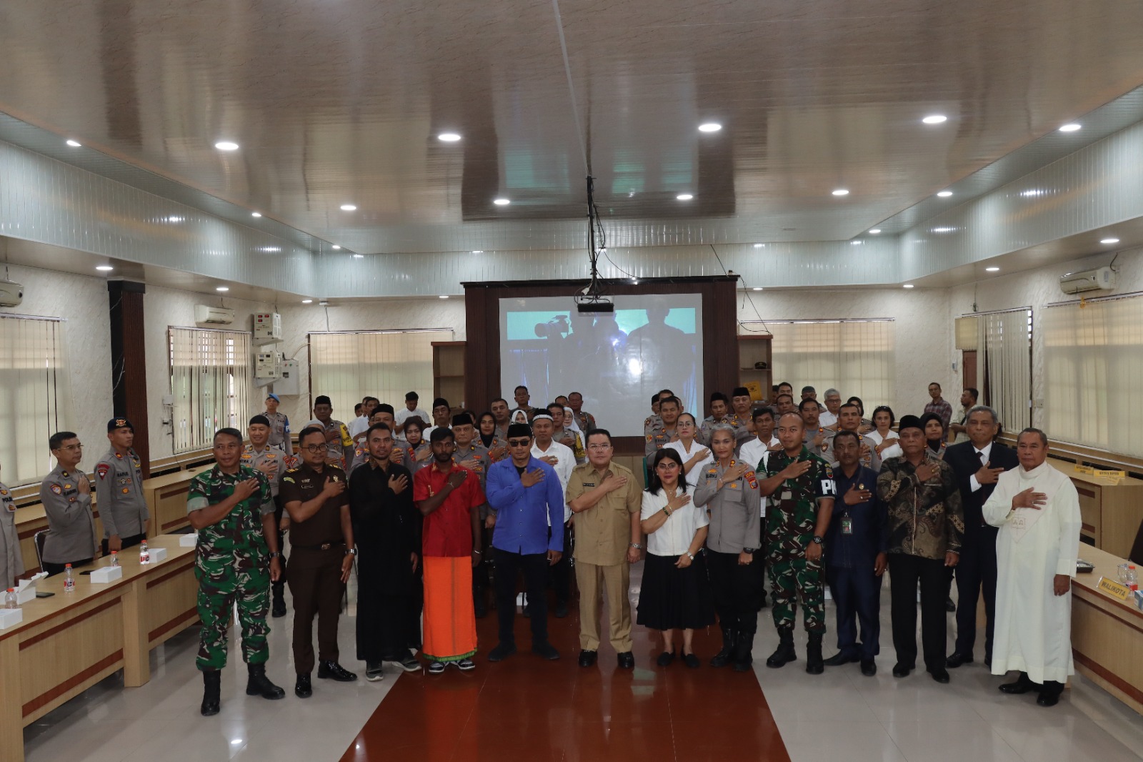 Sambut HUT Bhayangkara ke-80, Polres Pematangsiantar Gelar Doa Bersama Lintas Agama
