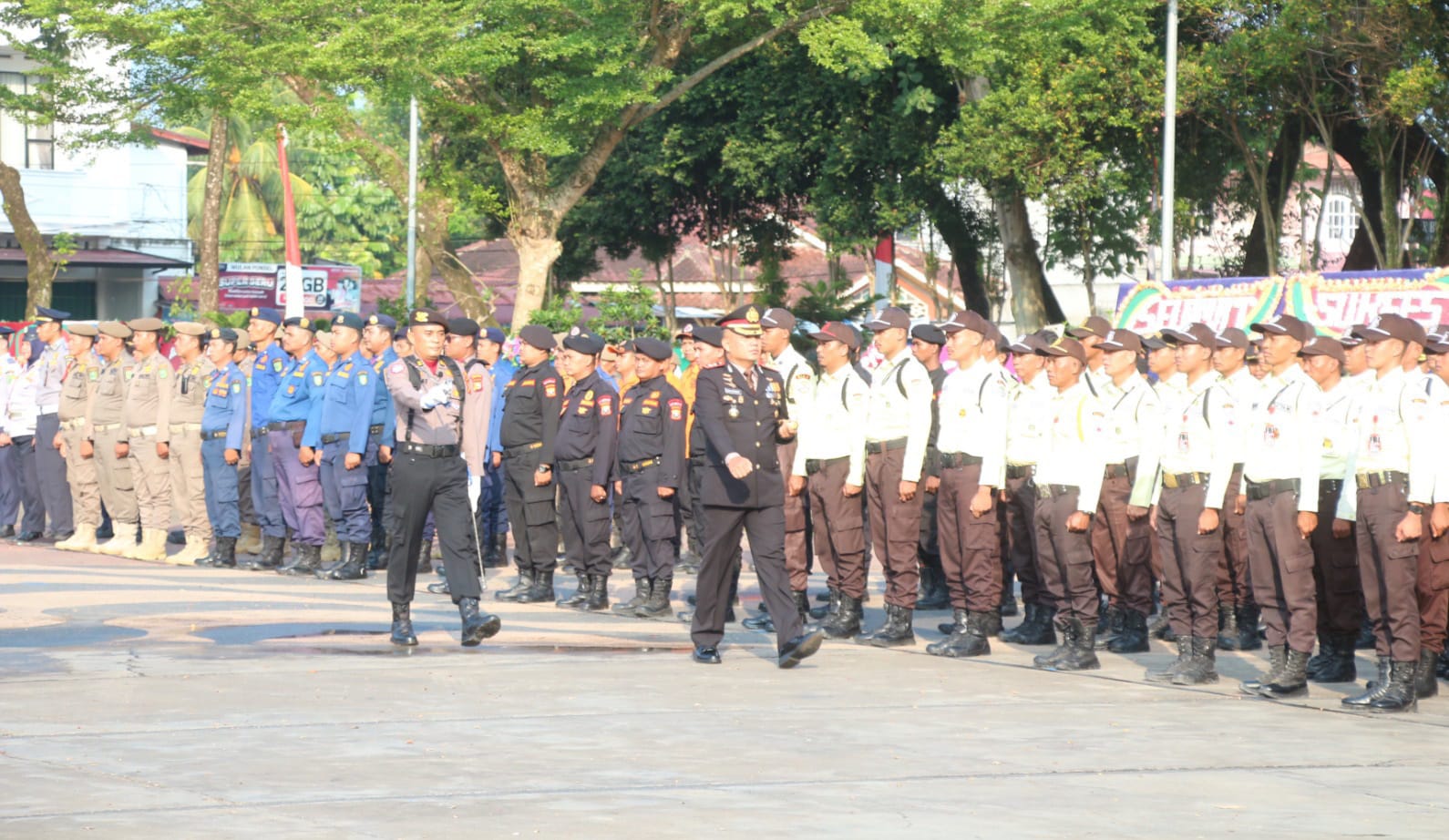 Kapolres Inhu Pimpin Upacara  Hari Bhayangkara, Ini Amanat Presiden RI
