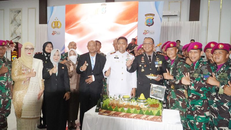 Bupati Syah Afandin Perkuat Sinergi Bersama Polri di HUT Bhayangkara Ke-80