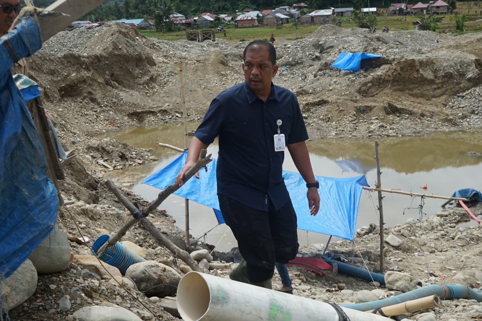 Pemprov Sumut Tindak Tegas PETI di Kotanopan, Tim Terpadu Amankan Alat Berat dan Barang Bukti