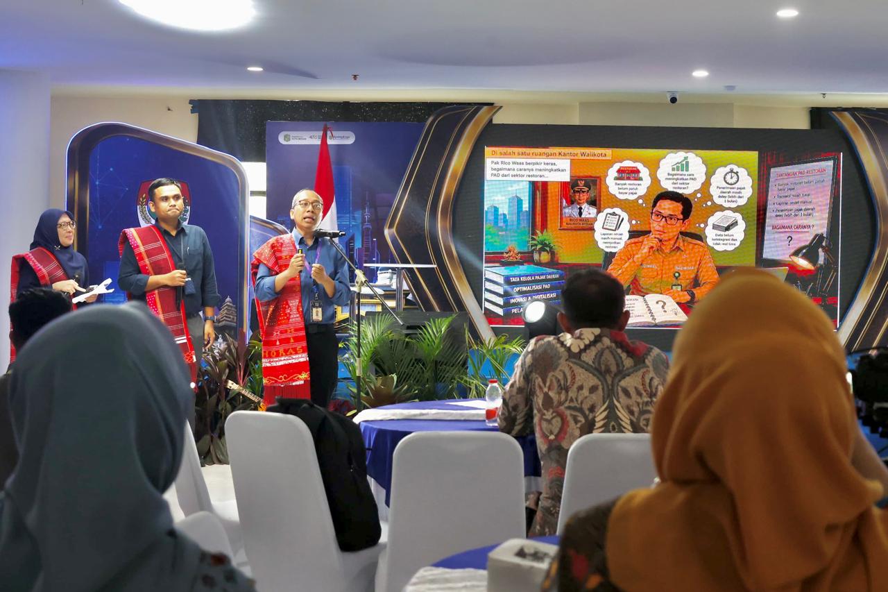 Bapenda Kota Medan kenalkan Inovasi QRESTO di Forum Bisnis dan Investasi Rakornas XVIII APEKSI