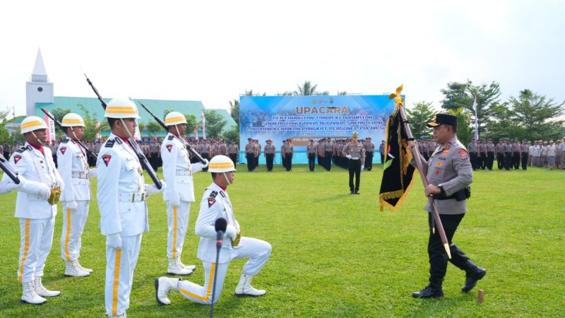Kapolda Sumut Ingatkan 359 Personel yang Naik Pangkat untuk Terus Meningkatkan Pengabdian