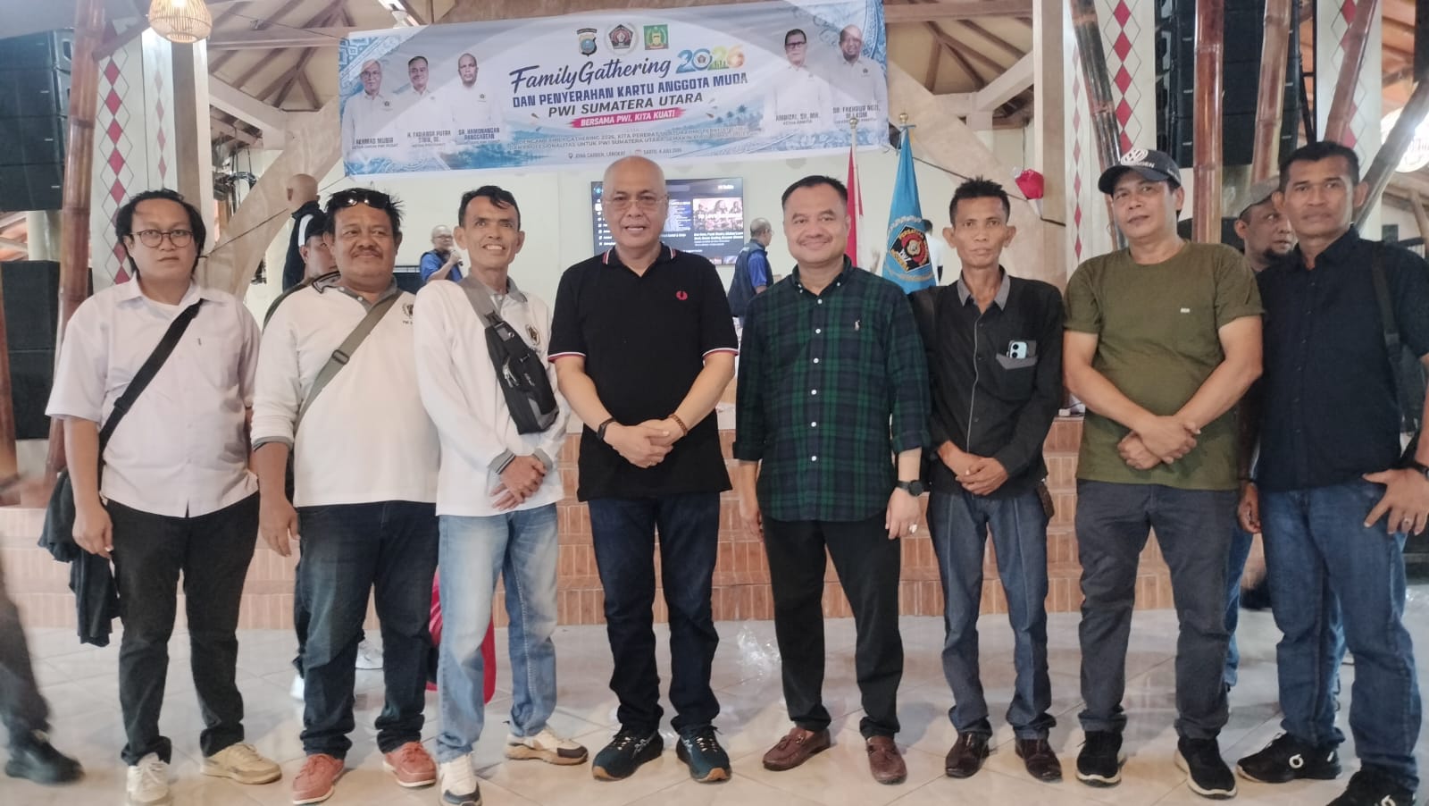 Ketua PWI Pusat Hadiri Rangkaian Kegiatan Family Gathering PWI Sumut, Utamakan Keselamatan Daripada Liputan