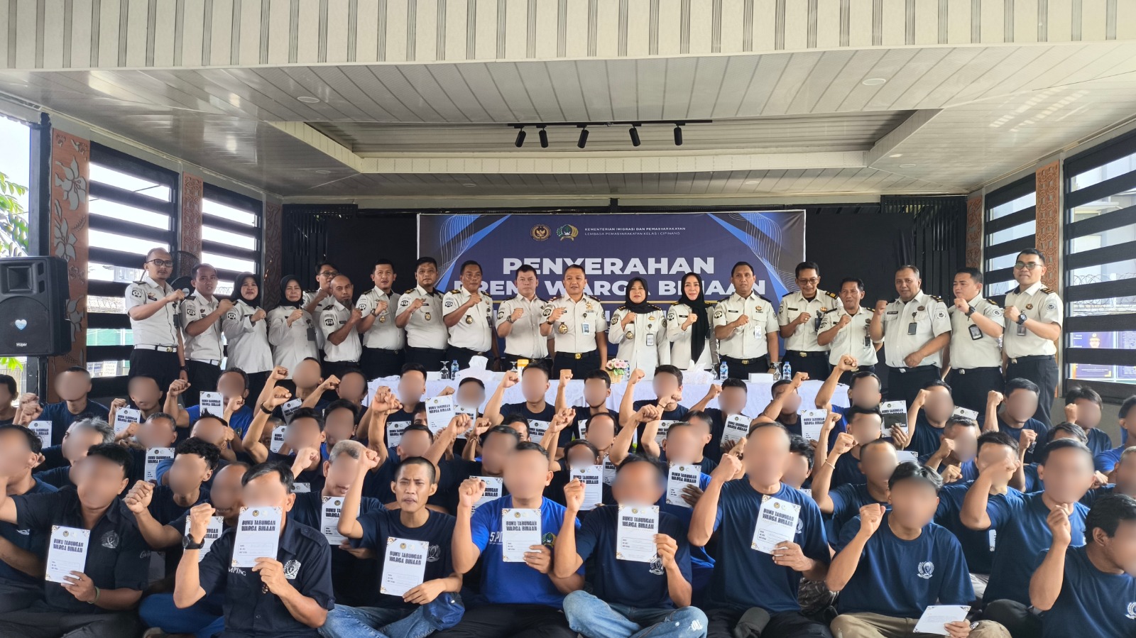 Dukung Ketahanan Pangan, Puluhan Warga Binaan Lapas Cipinang Terima Premi Hasil Kerja
