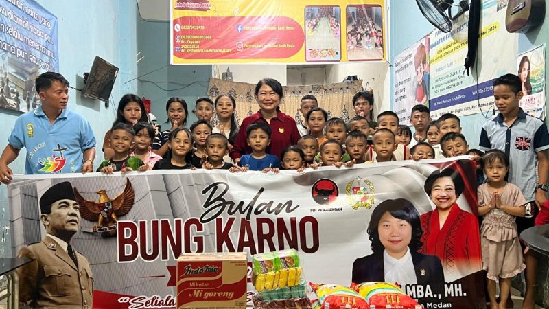 DR. Lily MBA Peringati Bulan Bung Karno dengan Aksi Sosial di Panti Asuhan Janji Restu