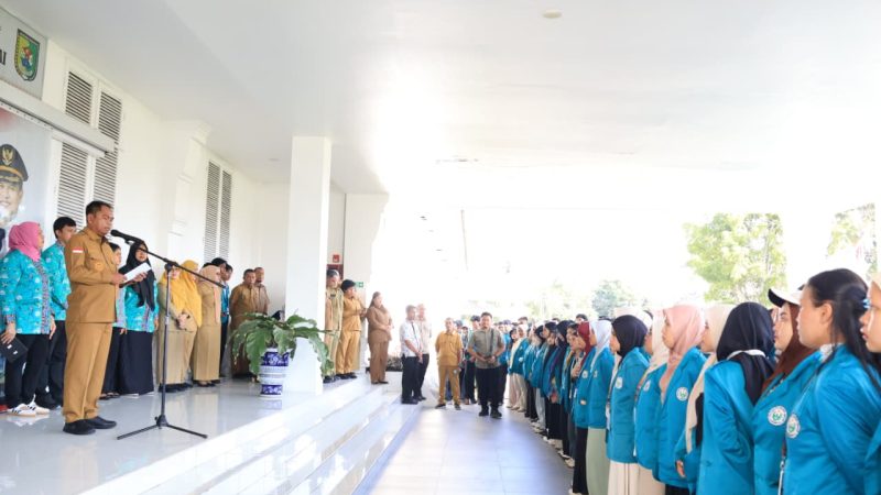 Lepas 966 Mahasiswa KKN UNIMED, Bupati Sergai : Jadikan Pengabdian Sebagai Masukan Pembangunan Desa