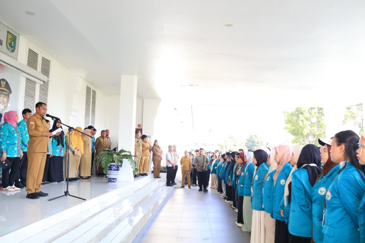 Lepas 966 Mahasiswa KKN UNIMED, Bupati Sergai : Jadikan Pengabdian Sebagai Masukan Pembangunan Desa