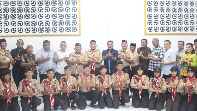 Dukung Kontingen Pramuka Labuhanbatu, Kasdim Tegaskan Pramuka Wadah Pembentukan Karakter Bangsa