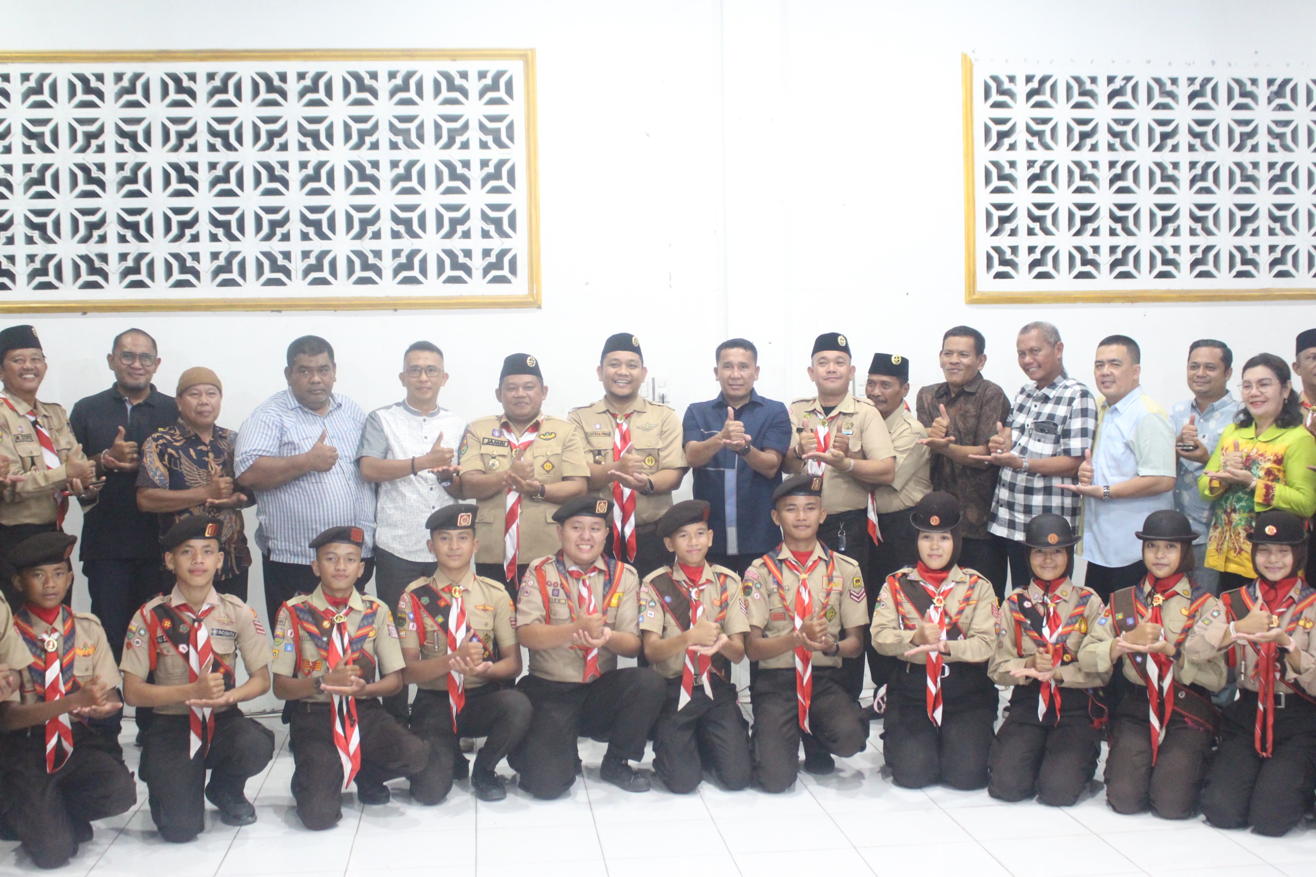 Dukung Kontingen Pramuka Labuhanbatu, Kasdim Tegaskan Pramuka Wadah Pembentukan Karakter Bangsa