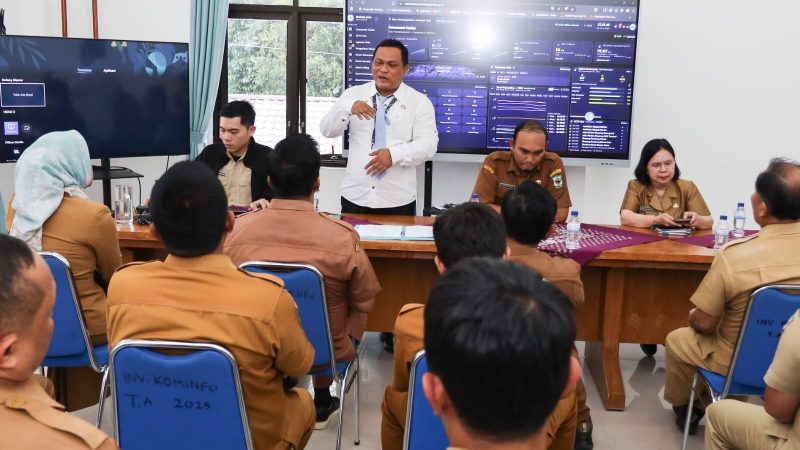 Dinas Kominfo Kota Pematangsiantar Laksanakan Penandatanganan Komitmen Bersama Dukung Dashboard Satu Data Peningkatan Kualitas Layanan Publik
