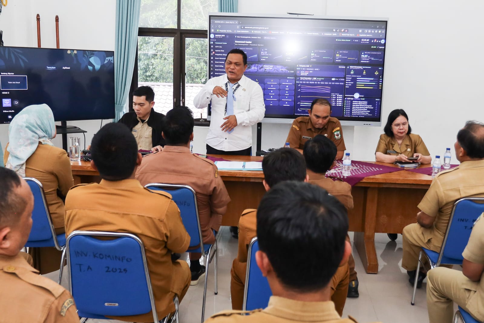 Dinas Kominfo Kota Pematangsiantar Laksanakan Penandatanganan Komitmen Bersama Dukung Dashboard Satu Data Peningkatan Kualitas Layanan Publik