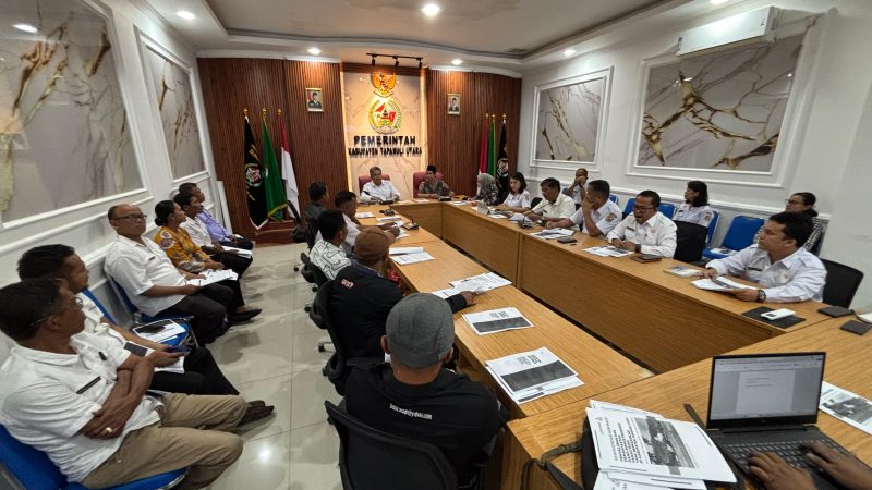 Pemkab Tapanuli Utara Dorong Transparansi dan Optimalisasi Manfaat Proyek Strategis Nasional bagi Masyarakat