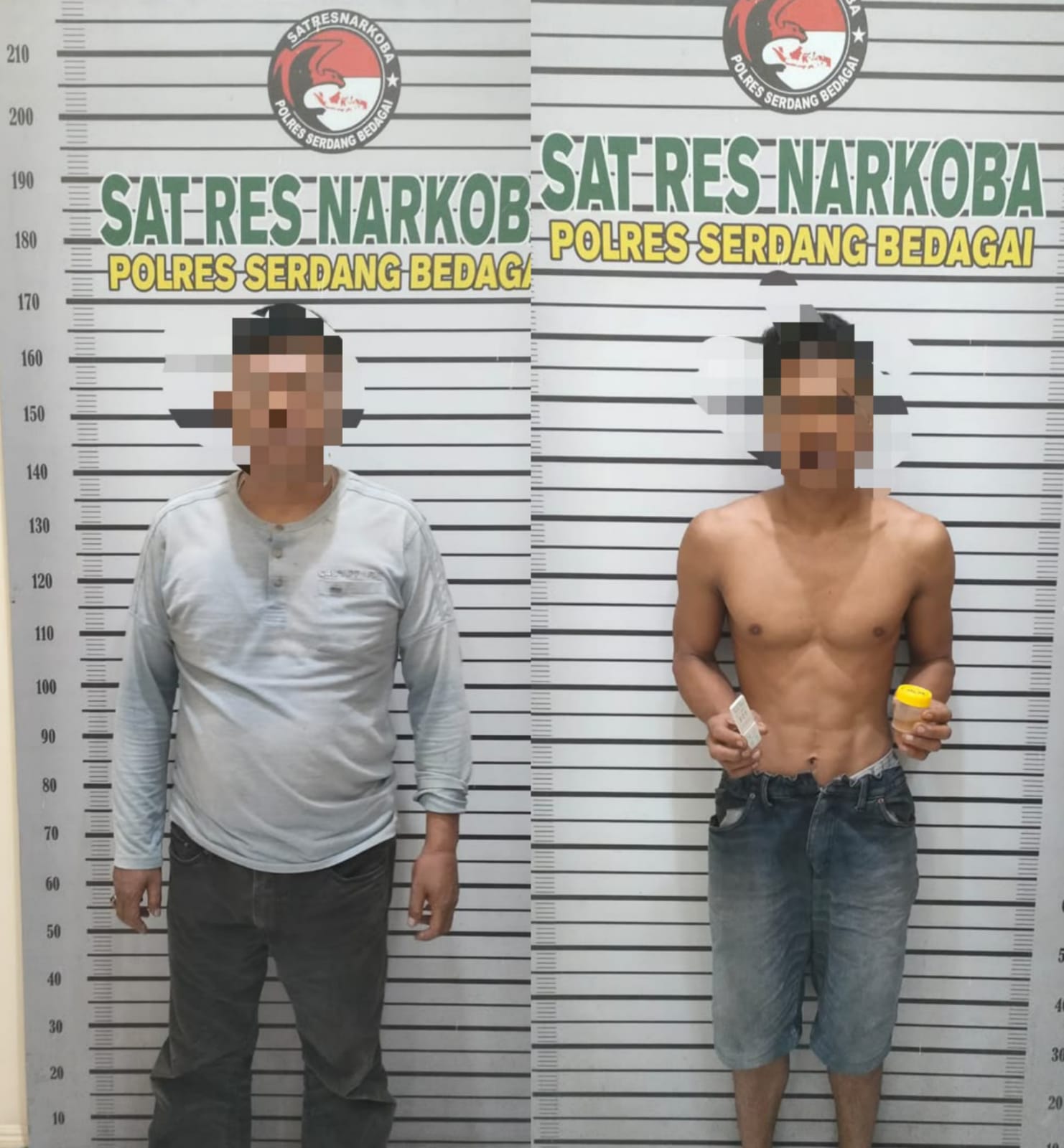 Respons Cepat Aduan Warga via Call Center 110, Sat Narkoba Polres Sergai Gerebek Sarang Narkoba di Desa Pon