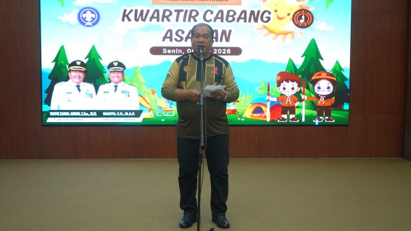 Bupati Asahan Lepas Kontingen Kwarcab Pramuka Asahan Menuju Jamda XI Sumatera Utara