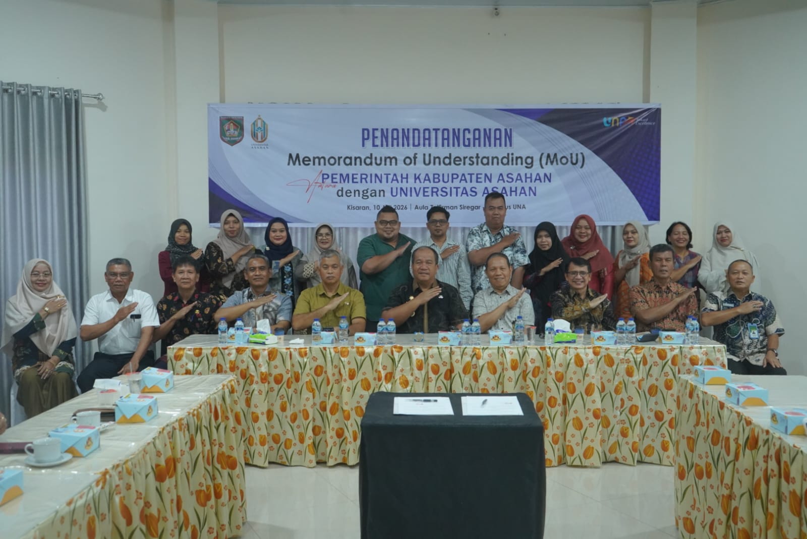 UNA Dan Pemkab Asahan Jalin Kerja Sama Perkuat Tri Dharma Perguruan Tinggi