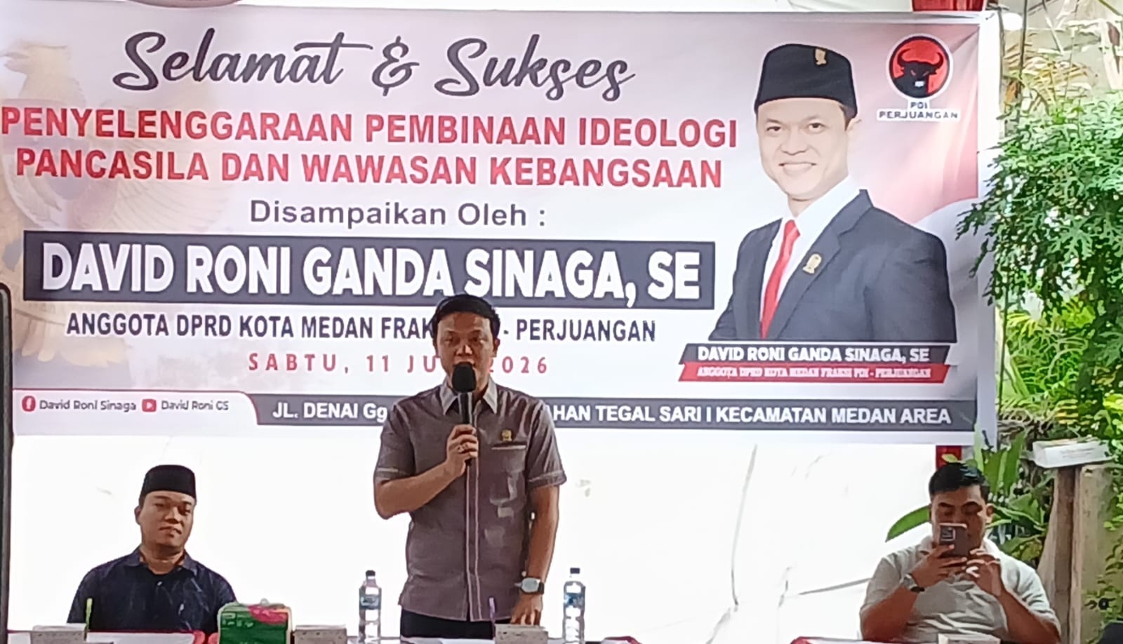 Wasbang David Roni Diwarnai Curhat Warga, Keadilan Sosial Dinilai Masih Jauh dari Harapan