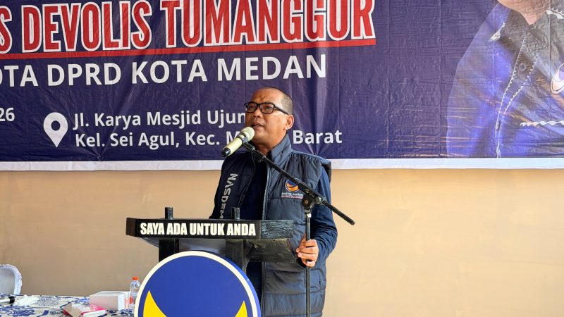 Kegiatan Wasbang Antonius Devolis Tumanggor Penuh Kekeluargaan, Peserta Membludak