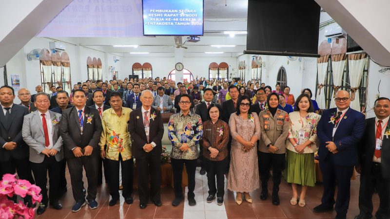Wali Kota Pematangsiantar Diwakili Staf Ahli Bidang Pemerintahan Hadiri Pembukaan Rapat Sinode Kerja ke-48 Gereja Pentakosta