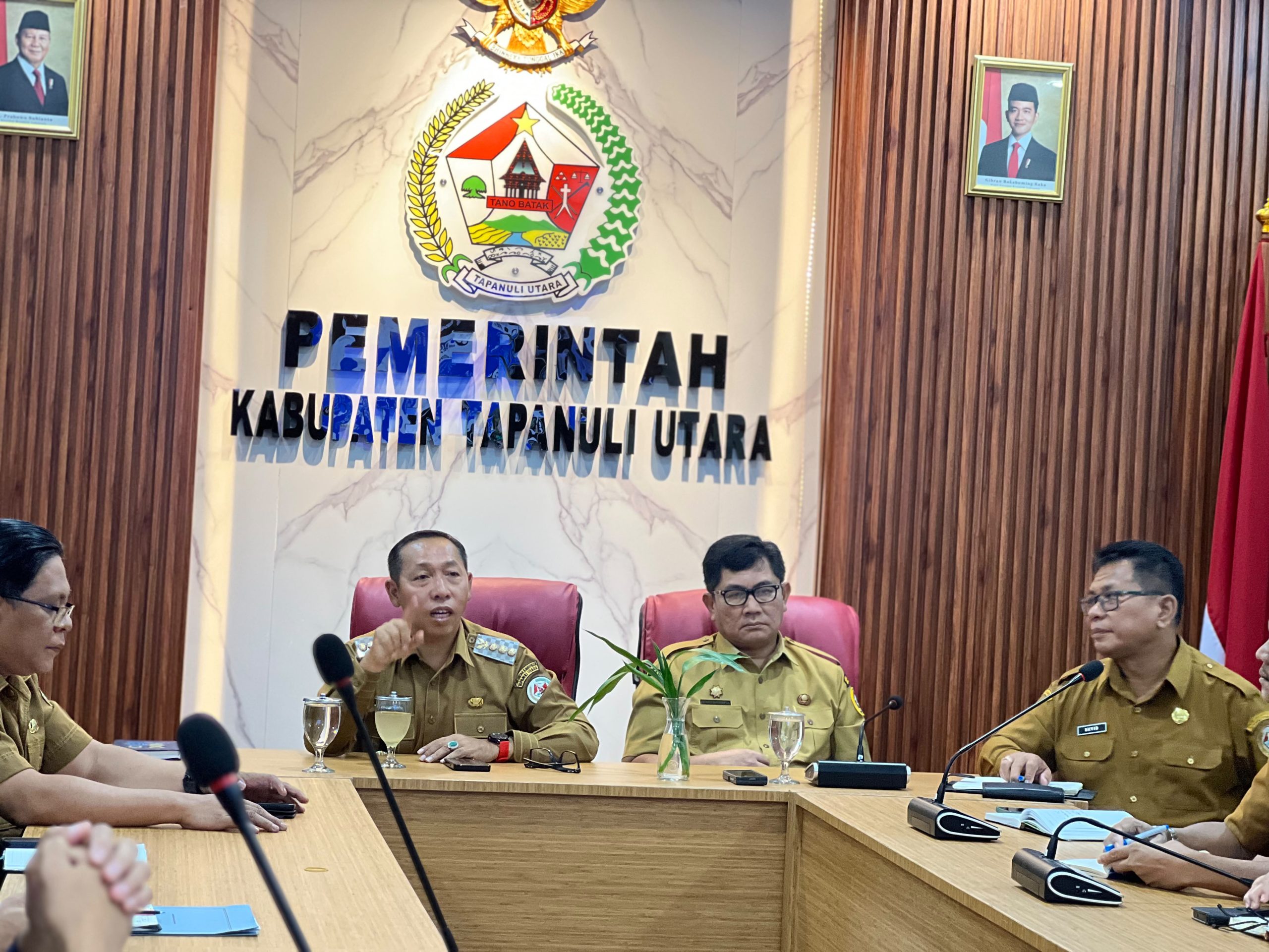 Rakor Bersama Mendagri, Bupati Taput Dukung Pengendalian Inflasi dan Program Strategis Nasional‎