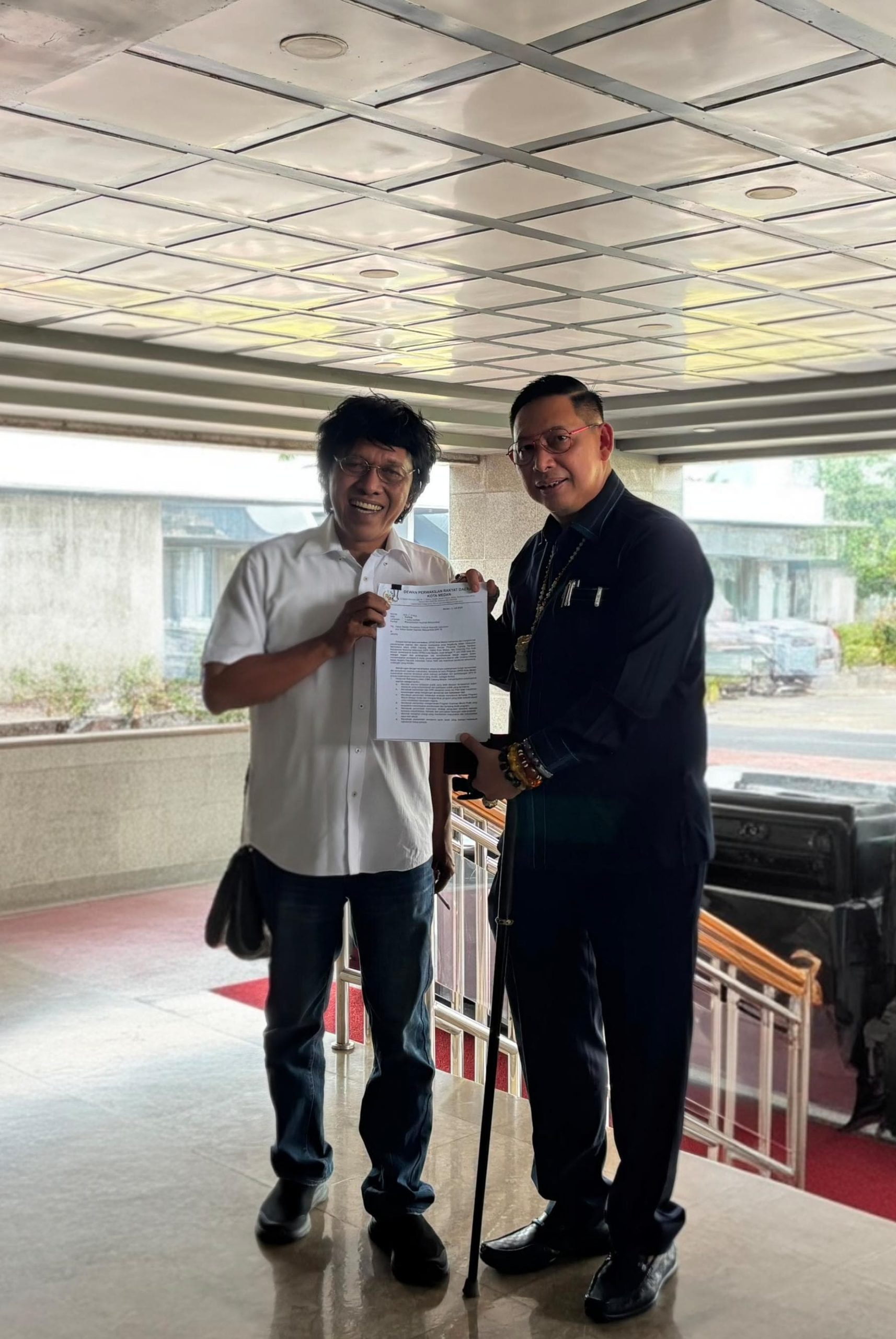 Ketua DPRD Medan, Wong Chun Sen Tarigan Kawal Aspirasi Mahasiswa hingga ke DPR RI