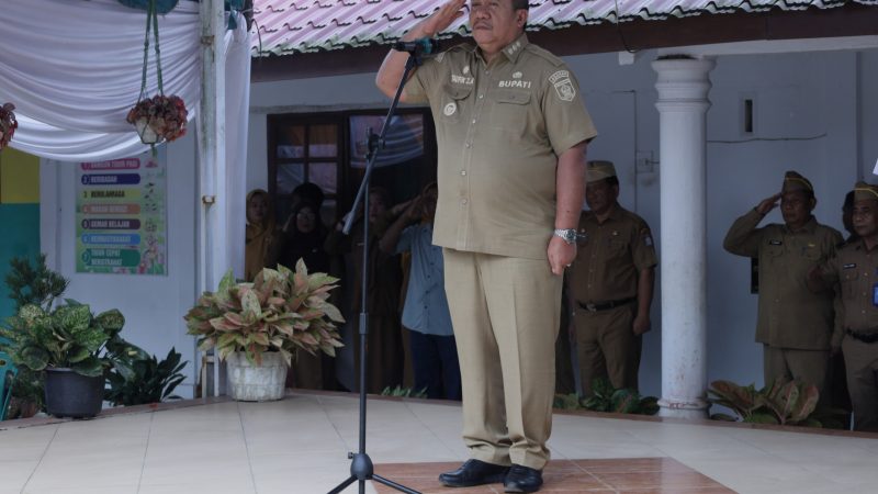 Bupati, Wakil Bupati Dan Sekda Asahan Pimpin Upacara Hari Pertama Masuk Sekolah