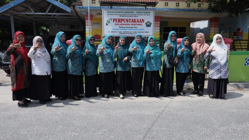 Tumbuhkan Budaya Literasi, Ketua TP PKK Asahan Kunjungi PAUD Sentang