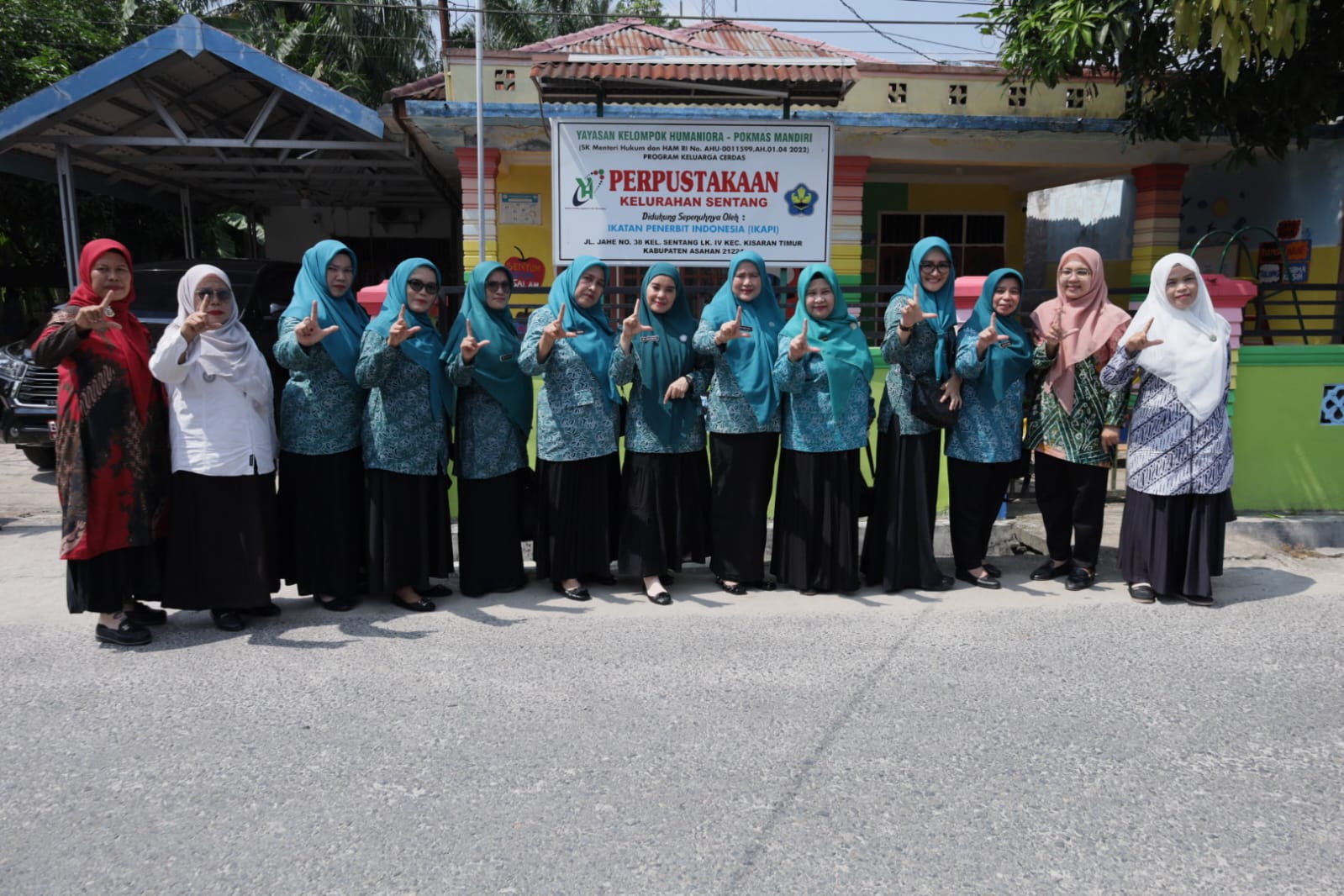 Tumbuhkan Budaya Literasi, Ketua TP PKK Asahan Kunjungi PAUD Sentang