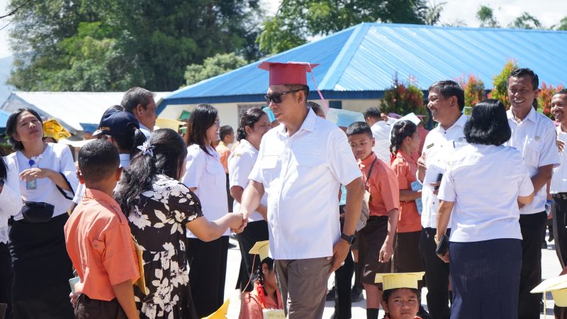 ‎Wujudkan Generasi Unggul, Bupati Taput Dorong Penguatan Karakter ‘SAITAPAIAS’ dan Literasi ‘TAPAMAJUMA’ di SMPN 1 Tarutung