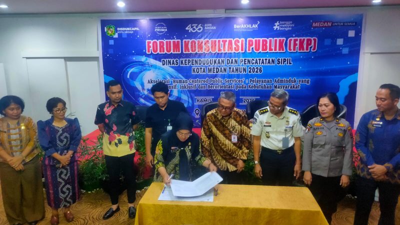 Disdukcapil Medan Perkuat Pelayanan Publik, Ajak Warga Segera Aktifkan IKD Lewat Forum Konsultasi Publik