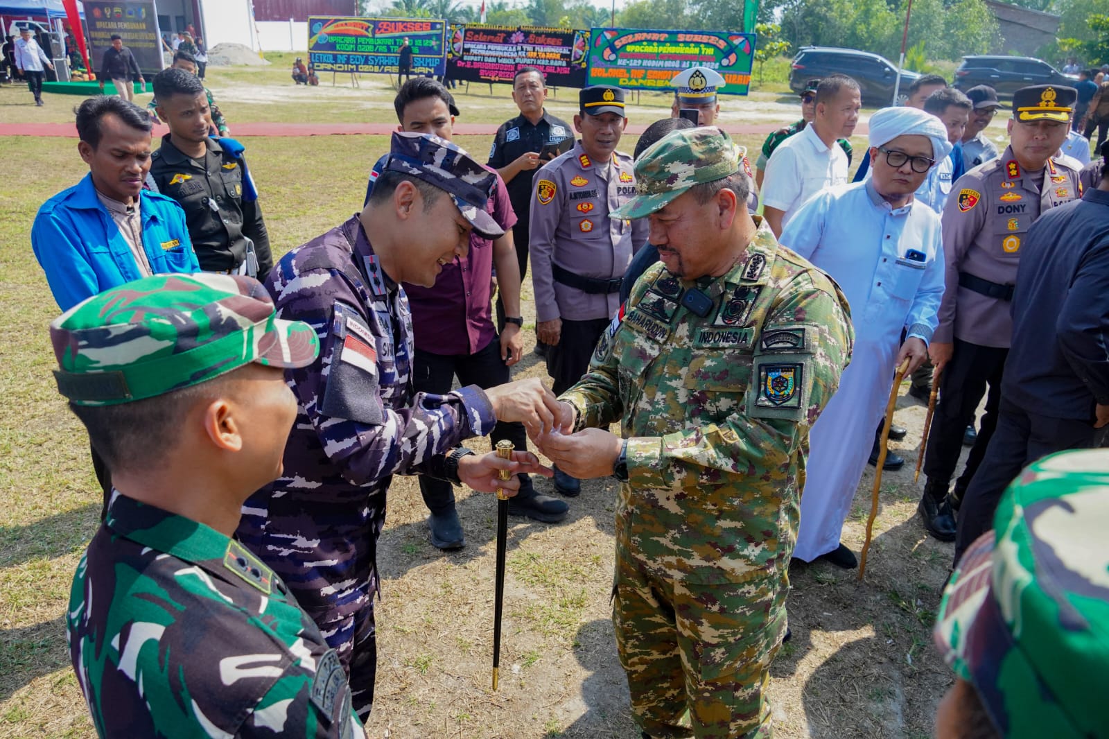 Bupati Baharuddin Siagian Resmi Buka TMMD ke-129 Kodim 0208/As, Perkuat Sinergi Membangun Desa